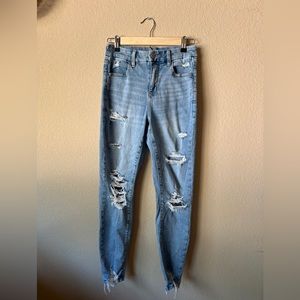 American Eagle next level stretch curvy high waisted jeggings